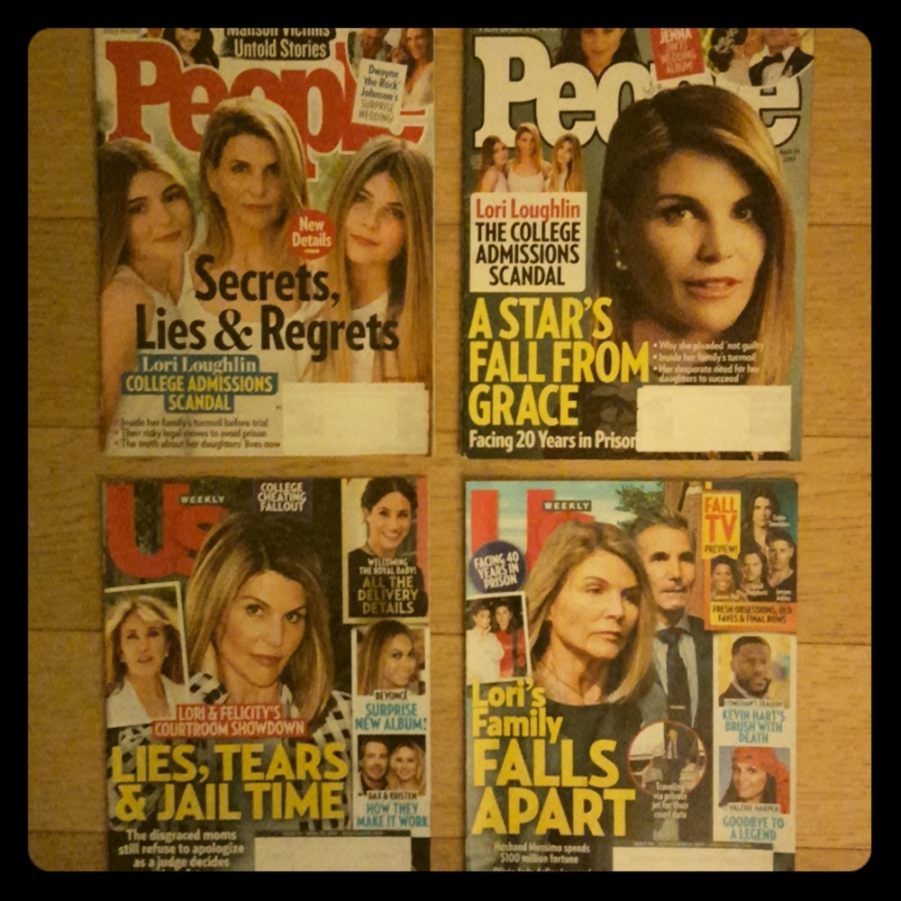LORI LOUGHLIN MAGAZINES - LOT OF FOUR (4) MAGS
